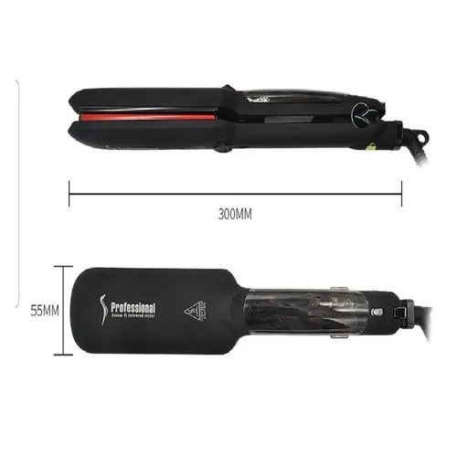 Vista 3 de Plancha 2 En 1 Infrarojo Vapor Steam Styler Turmalina 3/4