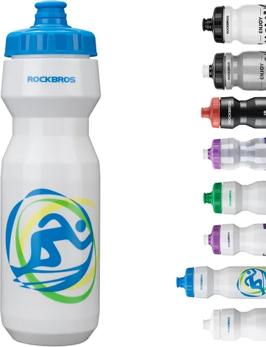 Vista 24 de ROCKBROS Botella de agua para bicicleta de 20oz-25oz Squeeze Ciclismo