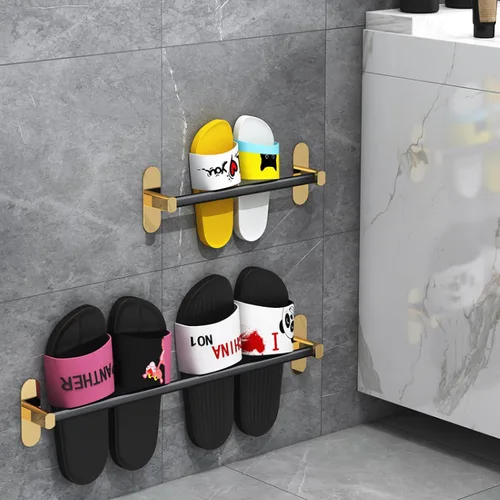 Vista 2 de Zapatero detrás de la puerta del dormitorio para almacenar zapatillas de baño