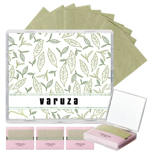 Vista 13 de [100 unidades + estuche de espejo] Hojas de secado de aceite de carbón de bambú natural para cara coreana con estuche de espejo