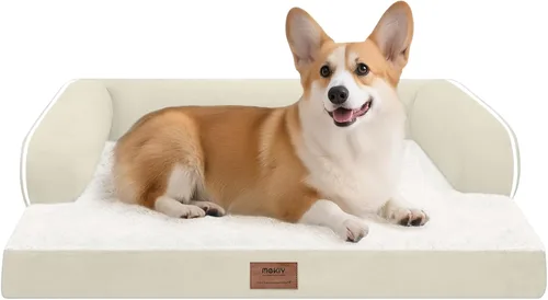 Vista 57 de Cama pequeña para perros y sofá para gatos, camas ortopédicas impermeables para perros pequeños, cama para gatos, sofá para mascotas cómodo