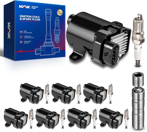 Vista 116 de Bobina de encendido KAX UF434 1 paquete Compatible con Impala, Equinox, G6, Malibu, Silverado 1500, Uplander, Torrent, Lucerne, Express 1500, Sierra