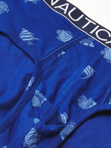 Vista 2 de Nautica Mens 3 Pack Cotton Stretch Brief