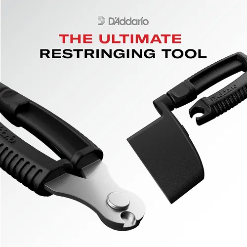 Vista 3 de Bobinadora y cortadora de cuerdas Planet Waves Pro-Winder, Negro