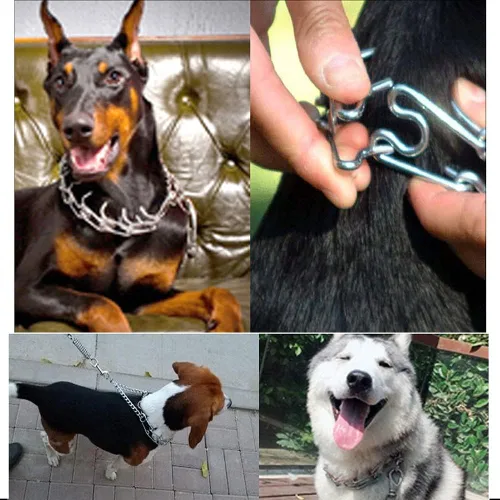 Vista 6 de Love Dream Collar de entrenamiento para perros con hebilla de liberación rápida, collar de pellizco para perro con consejos de comodidad para perros