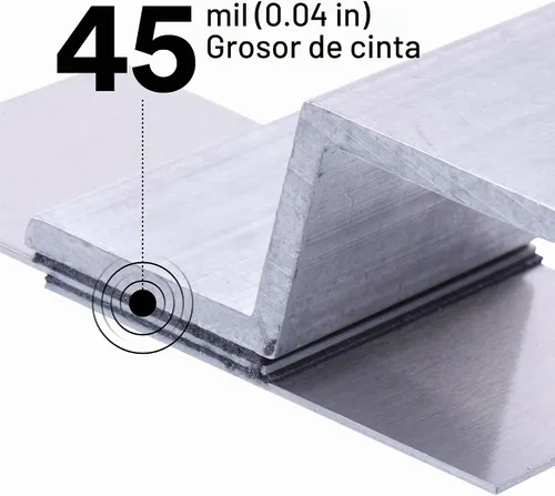 Vista 7 de 3M VHB Cinta de montaje resistente 5952, 0.5" de ancho x 5 yardas de longitud