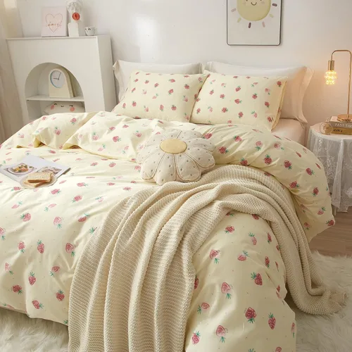 Vista 3 de MICBRIDAL juego de funda de edredón para niños, ultrasuave, 100 % algodón, con 2 fundas de almohada, diseño de dinosaurios, con cremallera, lazos