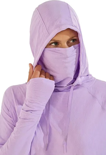 Vista 3 de Coolibar Sudadera con capucha Arabella UPF 50+ para mujer - Protección solar
