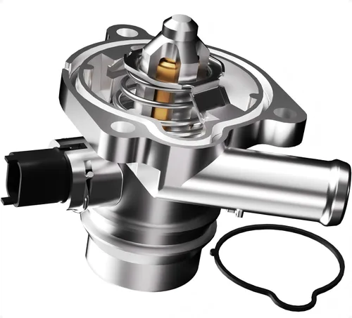 Vista 9 de Conjunto de carcasa de termostato apto para Chevy 2011-2020, OEM