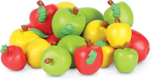 Vista 2 de Learning Resources Attribute Apples - Actividades de aprendizaje preescolar, juegos de clasificación para niños, regalos para niños a partir de 3