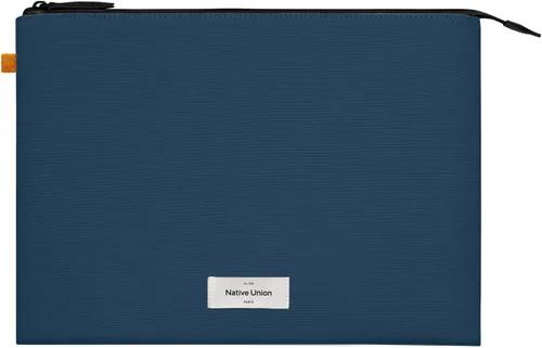 Vista 13 de Native Union W.F.A Funda para MacBook de 13 pulgadas, funda delgada minimalista hecha de materiales reciclados con protección de 360 grados Negro