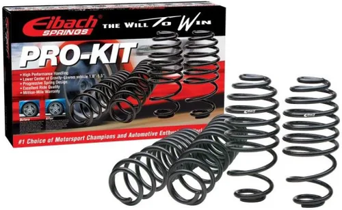 Vista 2 de Eibach Pro-Kit Performance Springs E10-15-021-12-22 - Juego de 4 resortes compatibles con Audi A3 Quattro Sedan 2015-2019