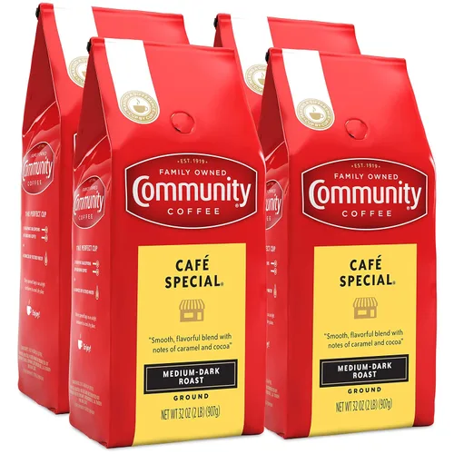 Vista 25 de Community Coffee 100% Colombia, café molido tostado medio oscuro, 12 onzas (paquete de 1)