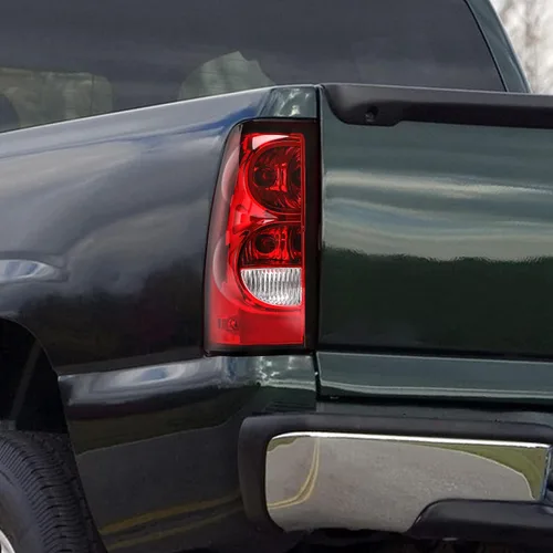 Vista 5 de Ensamble de luz trasera Tektend compatible con Chevy Silverado 1500 2500 3500 de 2003 2004 2005 2006, lámparas de freno traseras