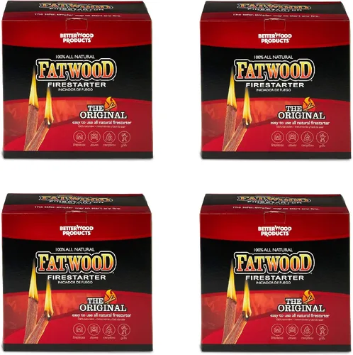 Vista 15 de Firestarter de madera de pino totalmente natural para chimenea, quimeneas, parrilla o estufas de pellets y leña, cubo de abedul de 5 libras