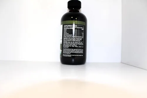 Vista 4 de Aceite orgánico de semilla negra – Botella de vidrio prensado en frío certificado por USDA, más de 1.5% timoquinona, 3 veces más de fuerza de comino