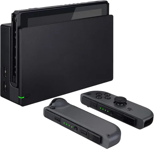 Vista 8 de eXtremeRate Firefly - Kit de afinación LED para Nintendo Switch Joycons Dock NS Joycon SL SR Botones Cinta Flex Cable Indicador LED de alimentación