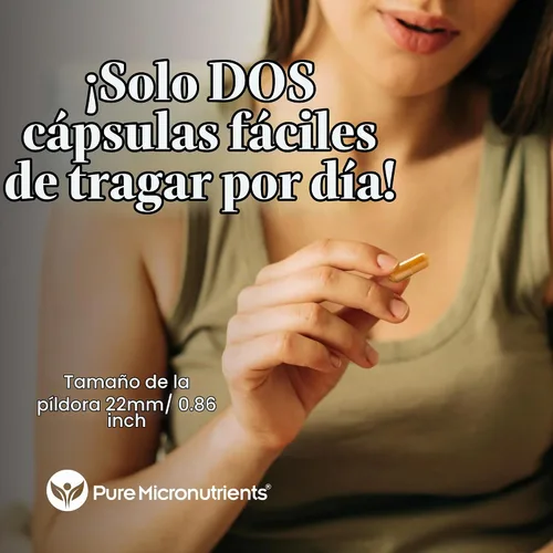 Vista 7 de Pure Micronutrients Vitamina C liposomal pura, suplemento de 1400 mg, 90 cápsulas, píldoras de ácido ascórbico VIT C de alta absorción