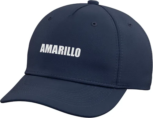 Vista 11 de Amarillo Gorra de béisbol ajustable estampada
