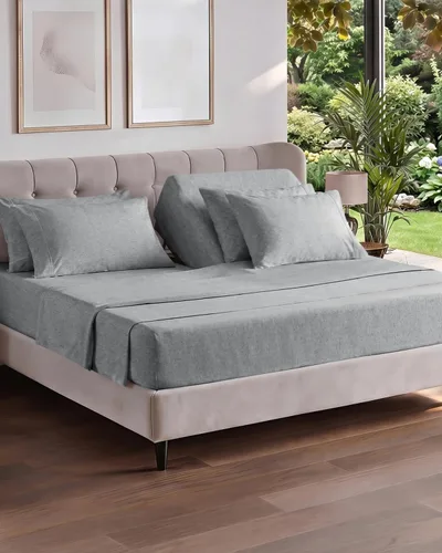 Vista 19 de Juego de sábanas Twin de 4 piezas - Cómodo, transpirable y refrescante - Juego de ropa de cama de lujo de hotel ultrasuave con bolsillos profundos