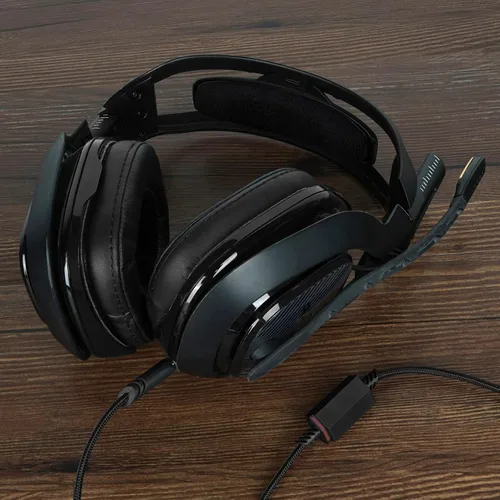 Vista 5 de Geekria Cable de audio para juegos compatible con Astro A40tr, A40, A30, A10/A10 (Gen 2), cable de auriculares para juegos, cable auxiliar estéreo