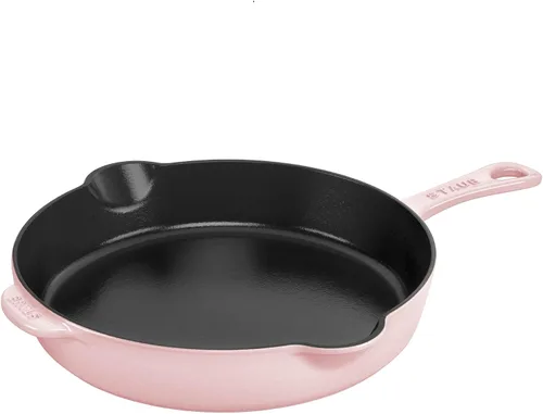 Vista 11 de Sartén tradicional de hierro fundido de STAUB de 8.5 pulgadas - Albahaca