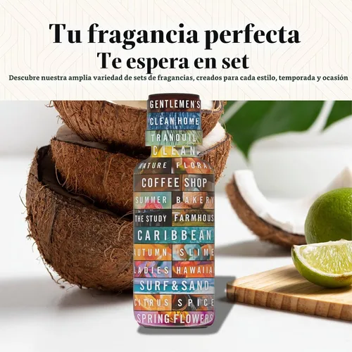 Vista 7 de P&J Aceite de fragancia Aceite de coco de 3.4 fl oz – Aromas de velas para hacer velas, aromas Freshie, suministros de fabricación de jabón