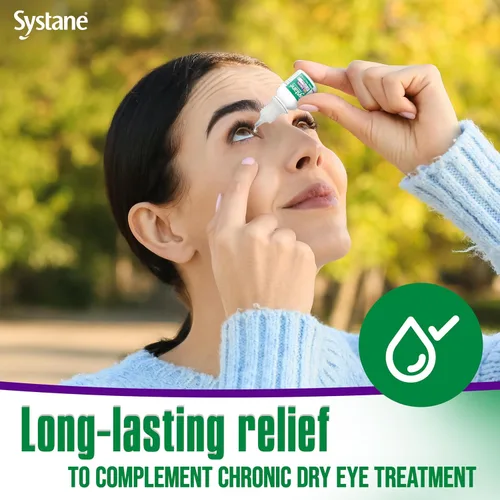 Vista 4 de Systane Lubricant Eye Gel Drops, 10-mL (Packaging May Vary)