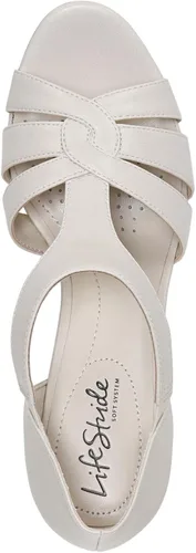 Vista 7 de LifeStride Sandalias de mujer, Caramel