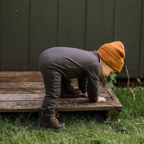 Vista 54 de Burt's Bees Mono de manga larga 100% orgánico para bebé niño