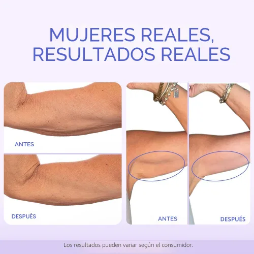 Vista 3 de Crema de Brazo Sculpt & Tone de goPure – Crema Reafirmante y Tensora para los Brazos, Suaviza el Aspecto de las Arrugas, Hidrata en Profundidad