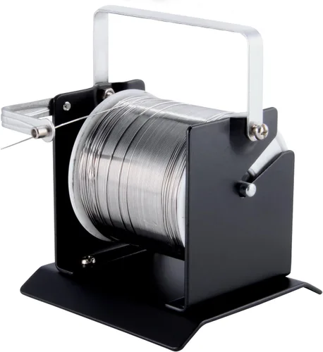 Vista 6 de Utoolmart Soporte de alambre de soldadura, carrete dispensador de soldadura, soporte de rollo ajustable de alambre, soporte de carrete de soldadura