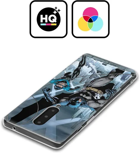 Vista 110 de Head Case Designs Funda de gel Hush con licencia oficial de Batman DC Comics #608 para cómics [protección de grado militar] compatible con Google
