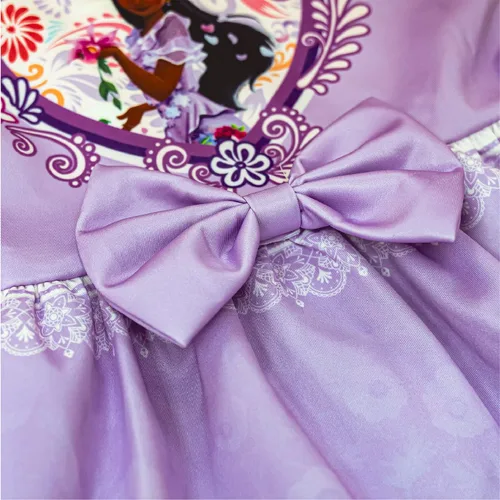 Vista 5 de JIJIJUM Encanto - Disfraz de princesa Isabella para cumpleaños