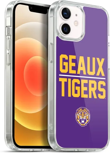 Vista 18 de Head Case Designs Funda de gel suave con licencia oficial de la Universidad Estatal de Louisiana LSU Camou compatible con Apple iPhone 7 Plus/iPhone