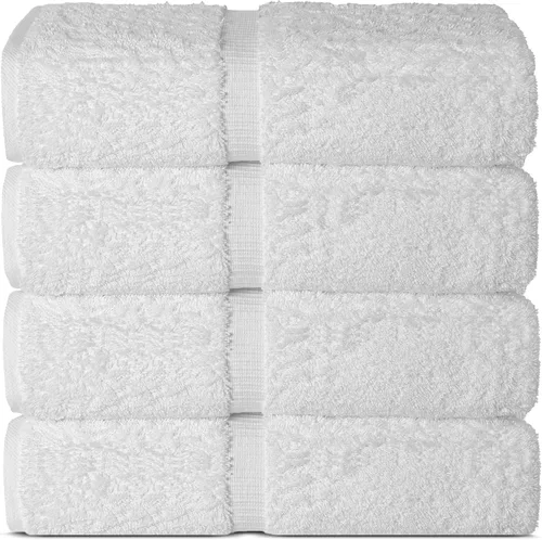Vista 19 de Chakir Turkish Linens Toallas turcas de alta calidad 100% algodón para baño, toallas de baño grandes de 30 x 60 pulgadas (4 piezas, aguamarina)