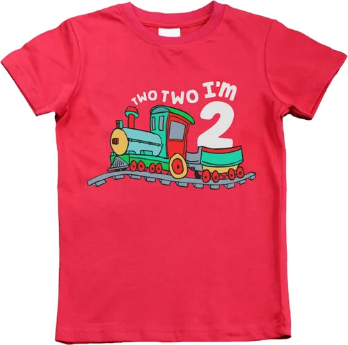 Vista 11 de Unordinary Toddler Camiseta de 2º cumpleaños para niño Chugga Chugga Two Two Train im 2 años Negro (Charcoal Black)