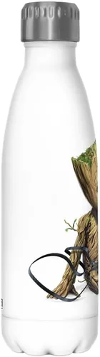 Vista 2 de Marvel Groot Tape Botella de acero inoxidable de 17 oz