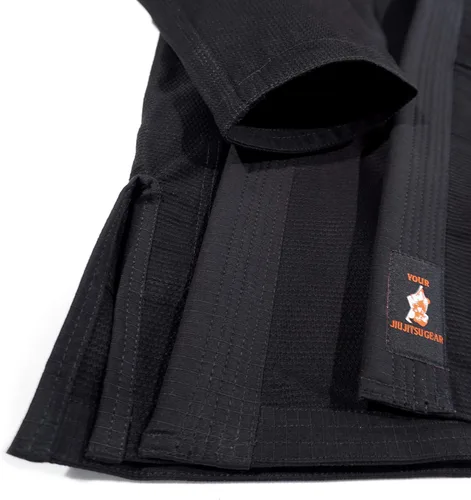 Vista 3 de Su Jiu Jitsu Gear - Uniforme Premium de Jiu Jitsu Brasileño 350450 con cinturón
