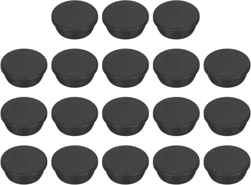 Vista 88 de MECCANIXITY - Tapones de silicona en forma de T (26mm, 1 pulgada de diámetro), color negro