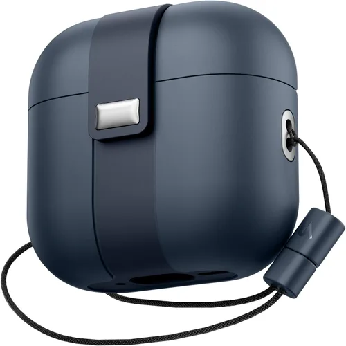 Vista 11 de SURITCH Funda para AirPods Pro 2/Pro, bloqueo magnético, compatible con Airpods Pro de 2ª y 1ª generación, funda protectora resistente con elegante