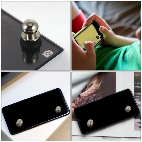Vista 7 de Smartphone 2pairs Supplies Joypads Control Gamepad of for Joysticks Touch Conter Button Joypad Cell Triggers Tablet Game Aim Joysticks Screen Mobile