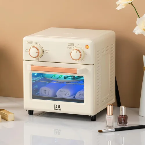 Vista 8 de Máquina de limpieza de herramientas de uñas, secadora de 10 litros y desinfectante UV, caja de limpieza de uñas multifuncional, equipo de salón