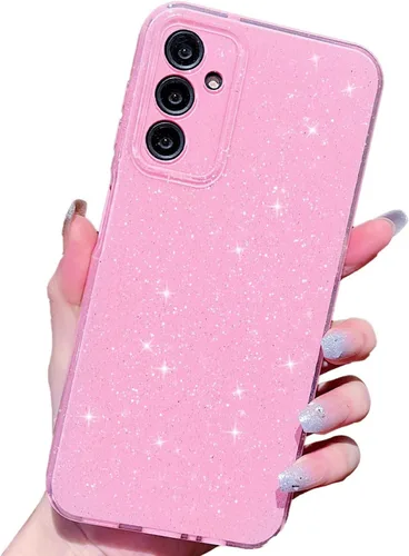 Vista 69 de MINSCOSE Funda compatible con Samsung Galaxy A14 5G, bonita funda delgada con purpurina fina, a prueba de golpes, de TPU para mujeres y niñas