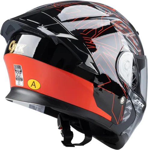 Vista 9 de Casco integral para hombres y mujeres adultos con protector solar ahumado