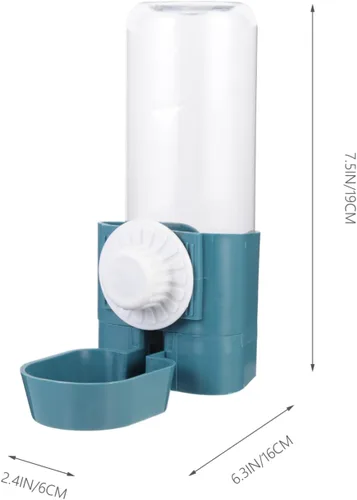 Vista 6 de Mipcase Dispensador de agua de recarga automática para perros, botella de agua grande para mascotas, resistente y portátil