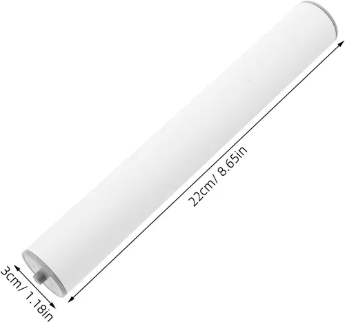 Vista 2 de 2 rollos de papel de impresora compatible con HPRT MT810, hoja térmica A4 de secado rápido, papel térmico directo imprimible para oficina en casa