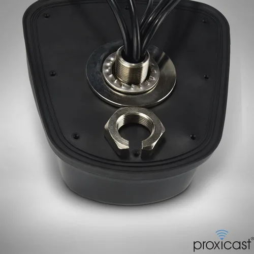 Vista 6 de Proxicast Antena combinada 5 en 1 de bajo perfil 2x2 MIMO 4G/5G + Wi-Fi + GPS de montaje en tornillo compatible con Cradlepoint, Digi, Peplink