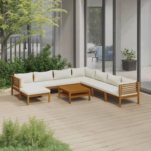 Vista 51 de Juego de 5 piezas para patio con cojín, juego de muebles de sofá, resistente a la intemperie, adecuado para uso en exteriores, requiere montaje Gris