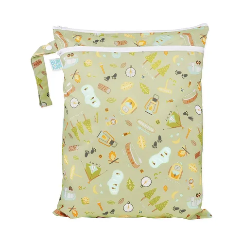 Vista 20 de Bumkins Disney Bolsa impermeable colgante para cosas mojadas grande para bebé, lavandería, ropa sucia, viaje, traje de baño, pañales de tela C3